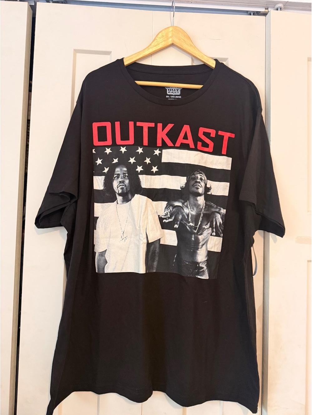 NEW* OutKast from Y2K 2000s Era short sleeve black tshirt top size 2XL